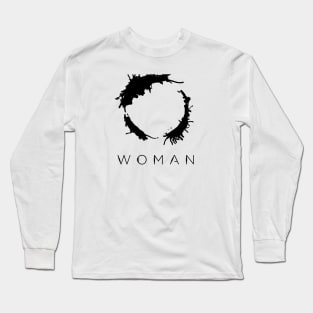 Arrival - Woman Black Long Sleeve T-Shirt